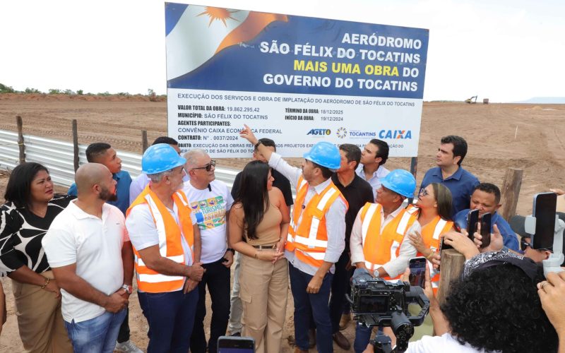 Governador Wanderlei Barbosa vistoria obras que somam R$ 70 milhões  no Jalapão