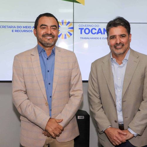 Governador Wanderlei Barbosa (primeira foto da esquerda para a direita)destaca a importância de investir no fortalecimento das políticas ambientais com foco na sustentabilidade 