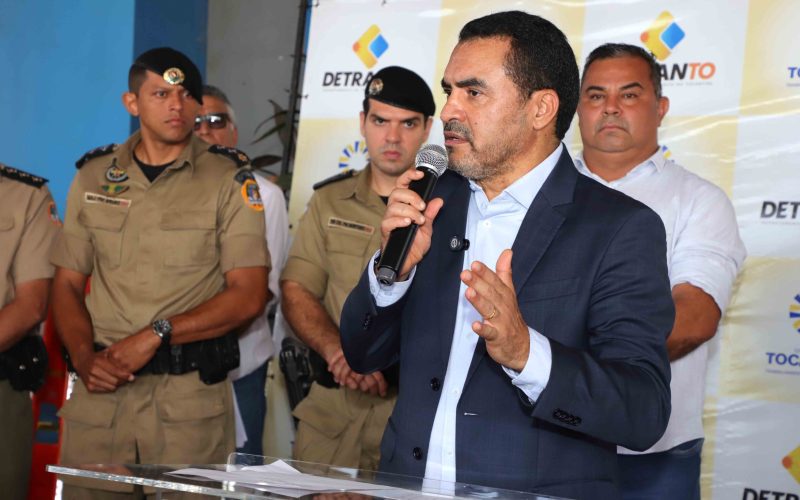 Com investimento de R$ 1,6 milhão, governador Wanderlei Barbosa entrega novos equipamentos para modernização dos serviços do Detran