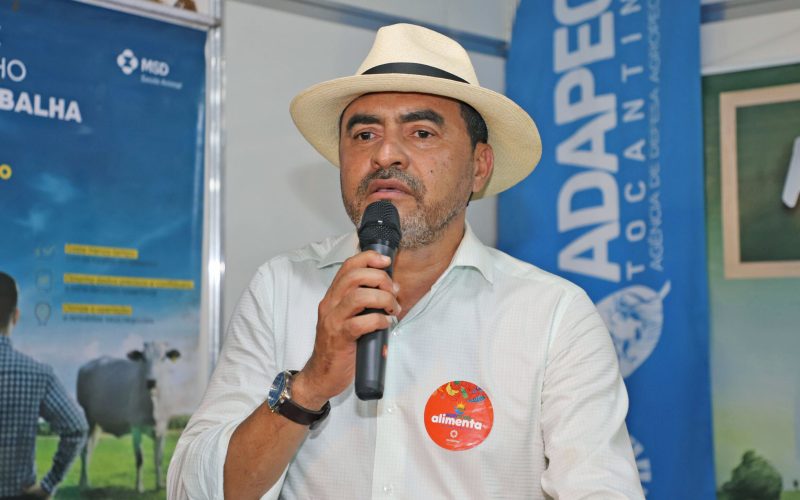 Governador Wanderlei Barbosa lança sistema de rastreabilidade de bovinos e bubalinos do Tocantins 