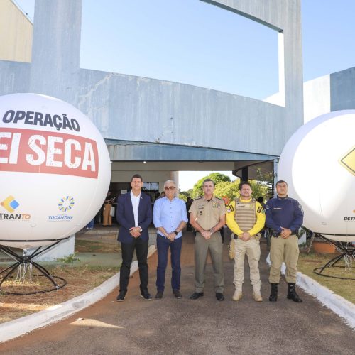 Detran/TO e PM lançam “Operação Álcool Zero” e “Operação Lei Seca com foco”