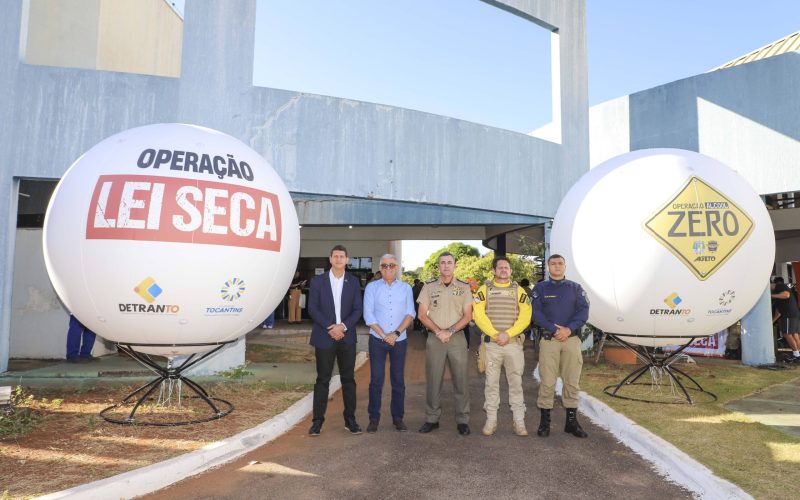 Detran/TO e PM lançam “Operação Álcool Zero” e “Operação Lei Seca com foco”