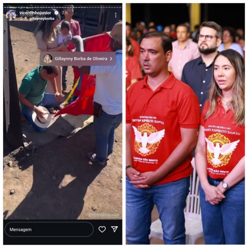 Vicentinho Júnior e família: Devoção e fé!