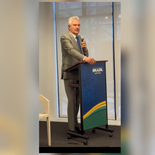 Caiado destaca capacidade produtiva do Brasil em encontro sobre segurança alimentar nos EUA