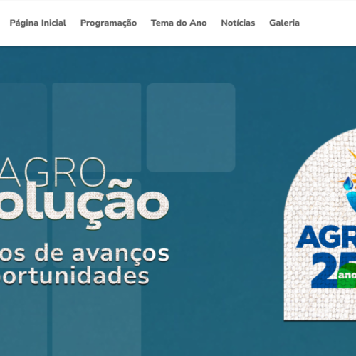 Governo do Tocantins lança portal digital oficial da Agrotins 25 anos com informações completas sobre a feira