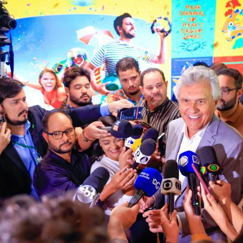 Caiado e Gracinha anunciam apoio ao carnaval