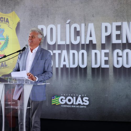 Caiado entrega equipamentos e viaturas para reforçar segurança penitenciária em Goiás