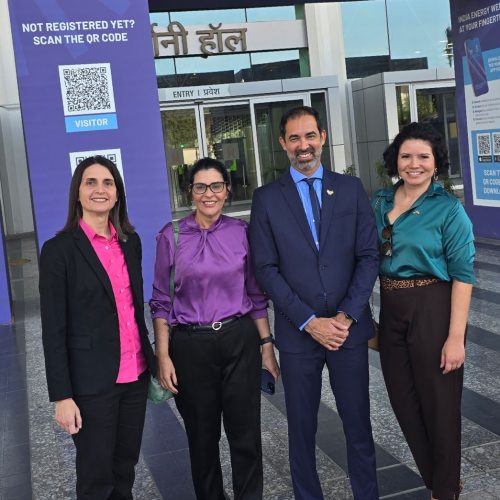 Na Índia, Pellozo participa do maior evento de energia do mundo