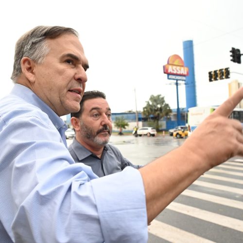 Mabel entrega obras nas avenidas Itália e Milão