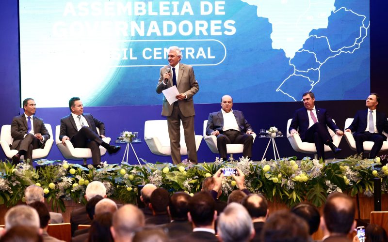 Caiado é reconduzido à presidência do Consórcio Brasil Central e defende tecnologia no combate ao crime