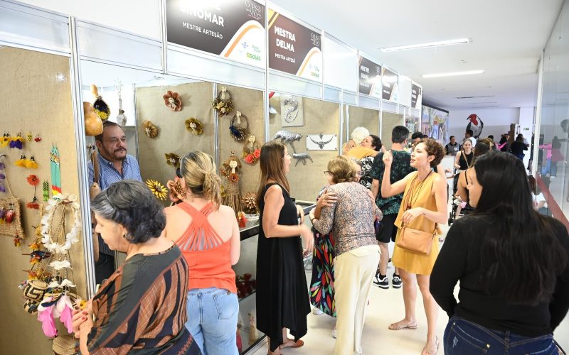 Governo de Goiás realiza feira de artesanato no Centro Cultural Oscar Niemeyer