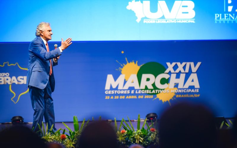 Caiado defende autonomia municipal e critica centralização de poder em Brasília