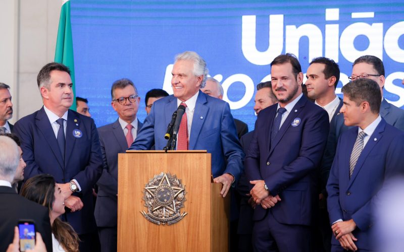 Caiado destaca sentimento de mudança do país no lançamento da federação entre União Brasil e Progressistas