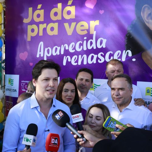 Daniel Vilela destaca parceria do Estado no aniversário de 103 anos de Aparecida