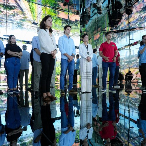 Daniel Vilela visita Memorial Iris Rezende e destaca legado da boa política goiana