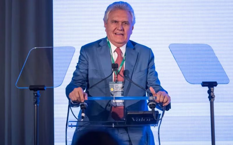 Caiado destaca equilíbrio fiscal e avanço tecnológico de Goiás em evento nos Estados Unidos