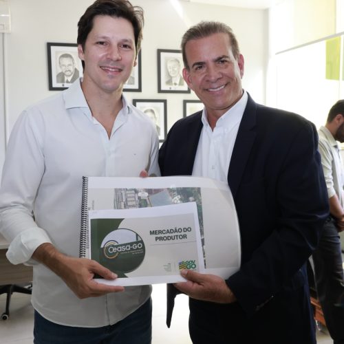Daniel Vilela reafirma compromisso com modernização da Ceasa-GO