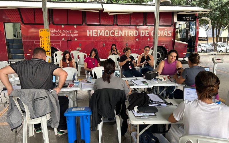 Colaboradores do Ipasgo Saúde doam 123 bolsas de sangue em campanha que pode salvar quase 500 vidas