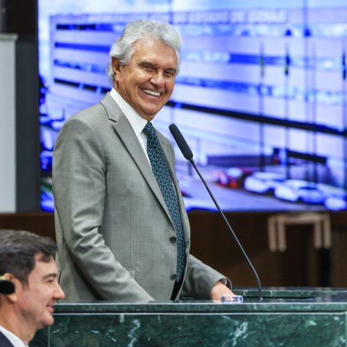 Caiado anuncia nova unidade do Batalhão Rural e destaca queda de 80% nos roubos no campo