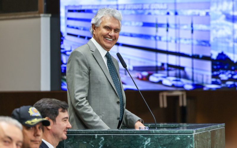 Caiado anuncia nova unidade do Batalhão Rural e destaca queda de 80% nos roubos no campo