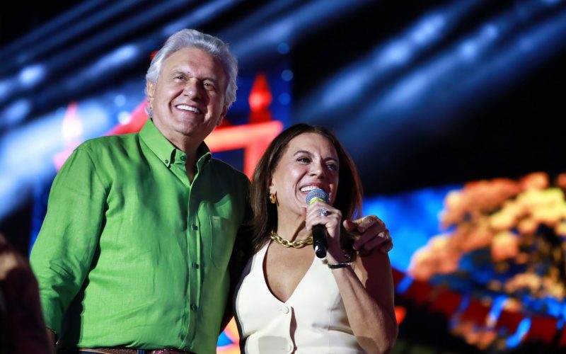 Caiado e Gracinha lideram os festejos do 2º dia do Arraiá do Bem