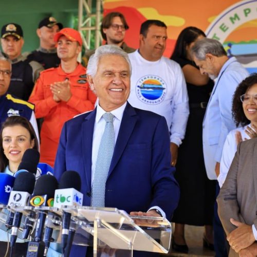 Caiado dá largada nas ações do Mais Araguaia 2025