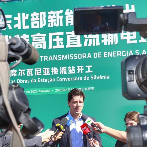Daniel Vilela dá largada ao maior projeto de transmissão de energia da história do Brasil