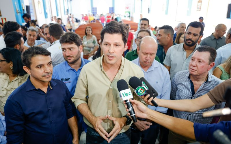 Em Guarinos, Daniel Vilela participa da Romaria de Nossa Senhora da Penha