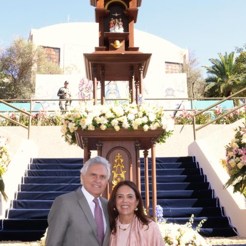 Ronaldo e Gracinha Caiado celebram grandiosidade da Romaria de Trindade