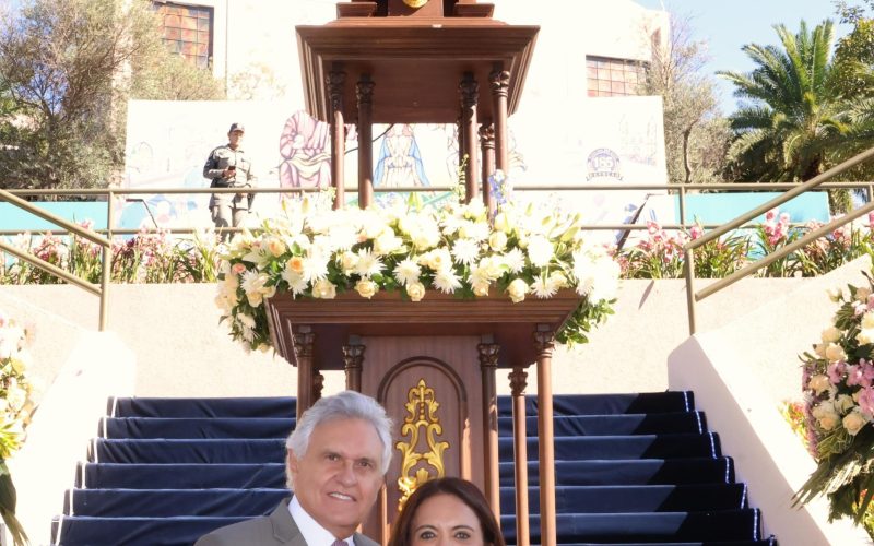 Ronaldo e Gracinha Caiado celebram grandiosidade da Romaria de Trindade