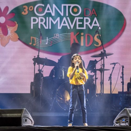 Canto da Primavera Kids 2025 abre inscrições gratuitas para talentos mirins