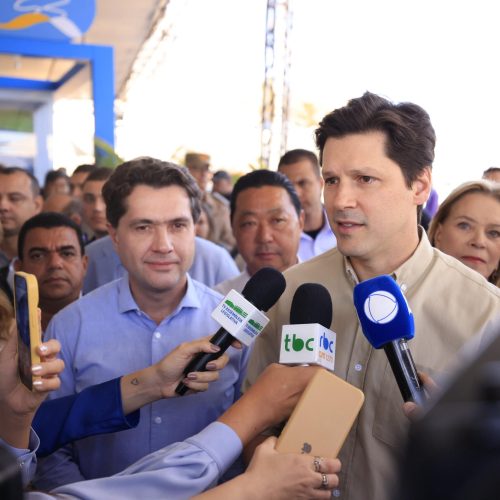 Na abertura de feira de tecnologia em Cristalina, Daniel Vilela destaca papel estratégico da irrigação