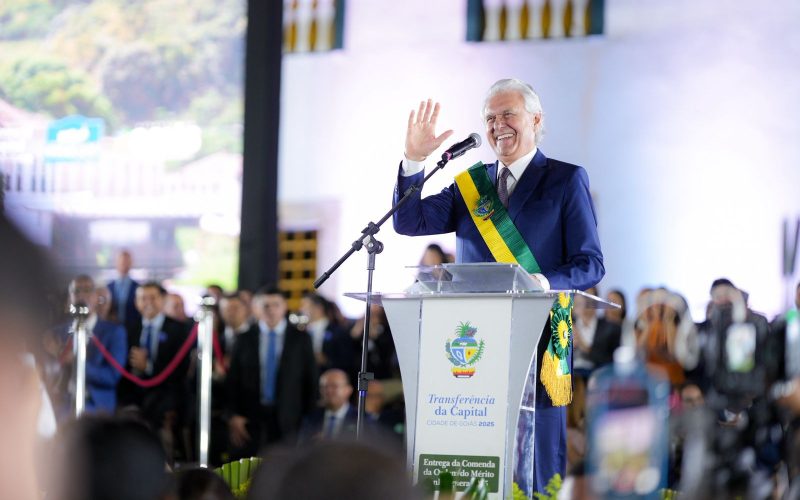 Simbolismo e emoção marcam última entrega da Ordem do Mérito Anhanguera por Caiado