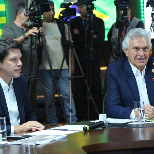 Caiado destaca queda superior a 90% em índices criminais de Goiás