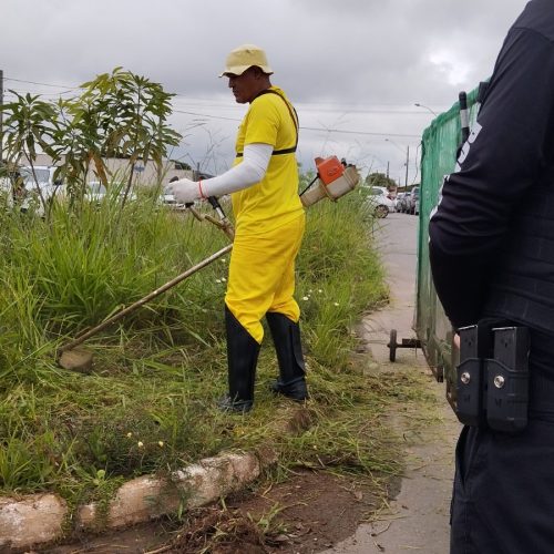 Reeducandos contribuem para revitalização de espaços públicos em Goiás