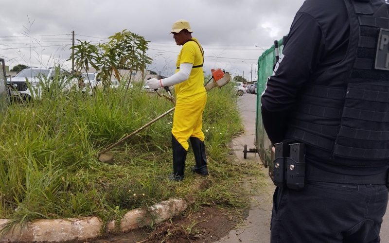 Reeducandos contribuem para revitalização de espaços públicos em Goiás