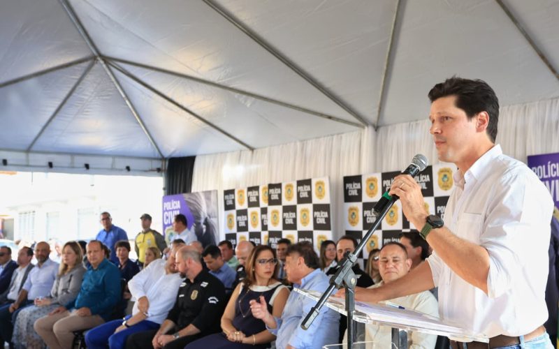 Daniel Vilela entrega complexo de delegacias da Polícia Civil em Caldas Novas