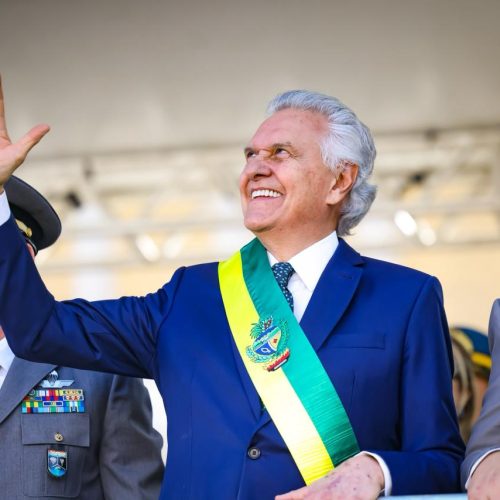 Caiado defende segurança pública como base para a verdadeira independência