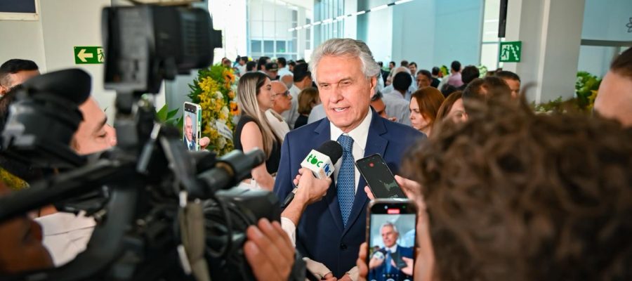 Caiado presta última homenagem a Joel Sant’Anna Braga