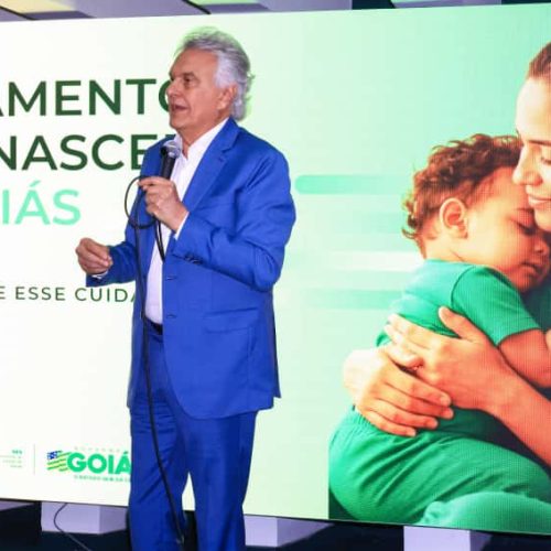 Caiado lança programa de saúde que busca reduzir a mortalidade infantil