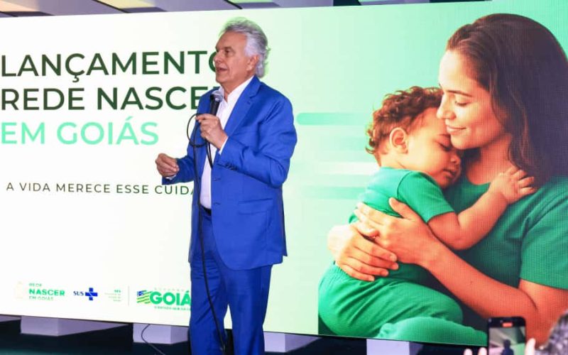 Caiado lança programa de saúde que busca reduzir a mortalidade infantil