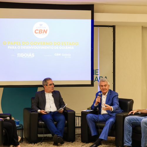 Na semana do aniversário de Goiânia, Caiado apresenta ações do estado na capital