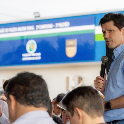 Daniel Vilela entrega Batalhão Rural da PM em Valparaíso