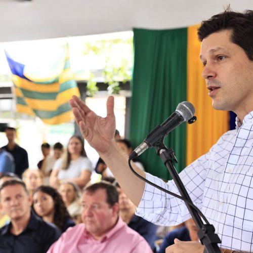 Daniel Vilela inaugura nova escola em Aparecida de Goiânia