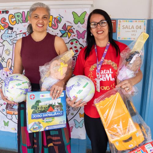 Goiás Social e OVG mobilizam escolas públicas para a tradicional distribuição de brinquedos do Natal do Bem