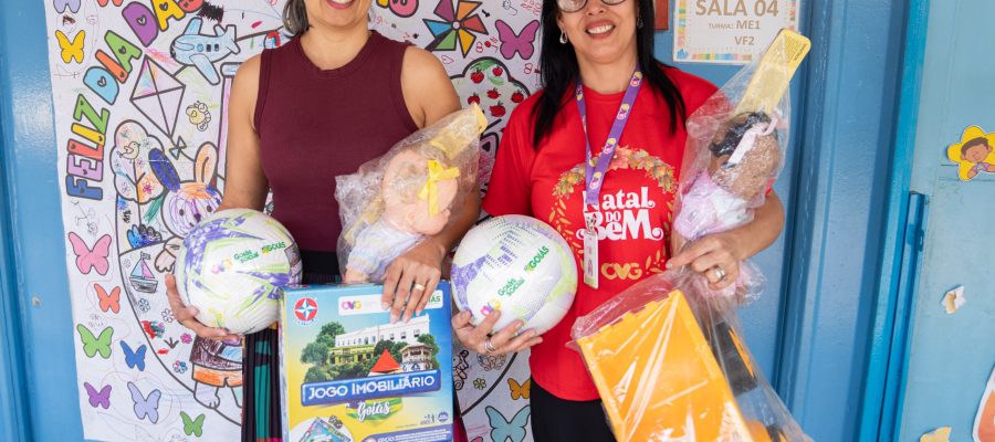 Goiás Social e OVG mobilizam escolas públicas para a tradicional distribuição de brinquedos do Natal do Bem