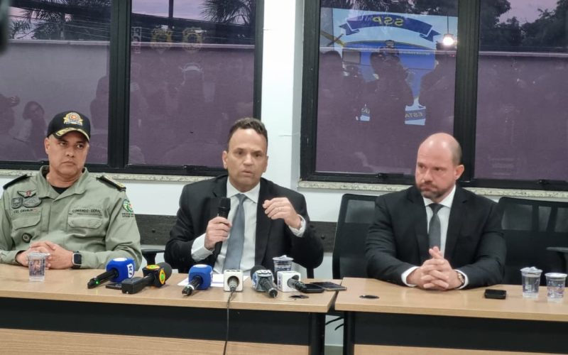 Forças de segurança de Goiás prendem 32 pessoas após foguetório