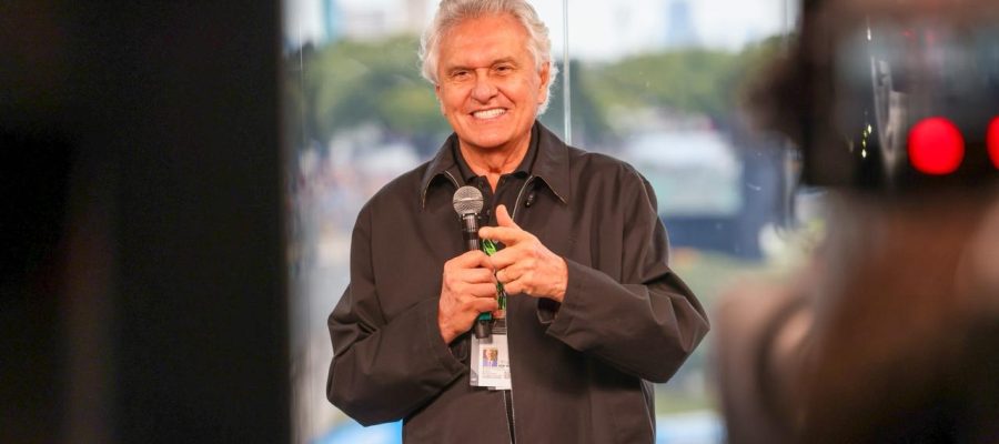 Caiado promove etapa goiana da MotoGP 2026 no Grande Prêmio de Fórmula 1, em São Paulo