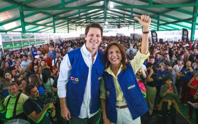 Gracinha Caiado e Daniel Vilela abrem evento do Goiás Social em Cidade Ocidental