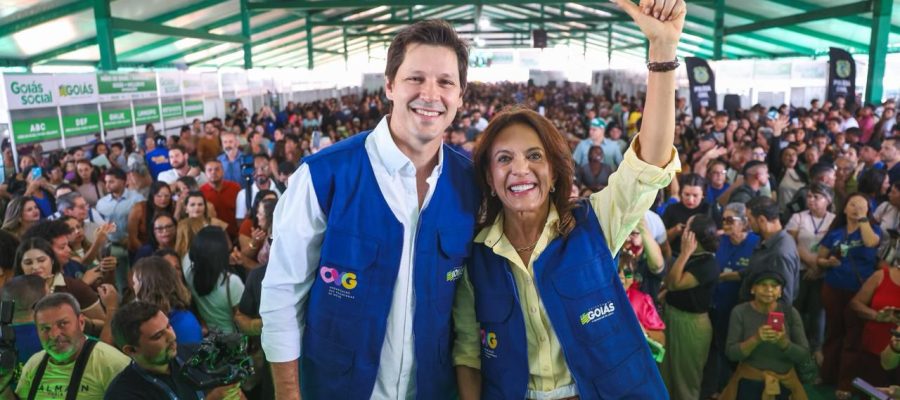 Gracinha Caiado e Daniel Vilela abrem evento do Goiás Social em Cidade Ocidental